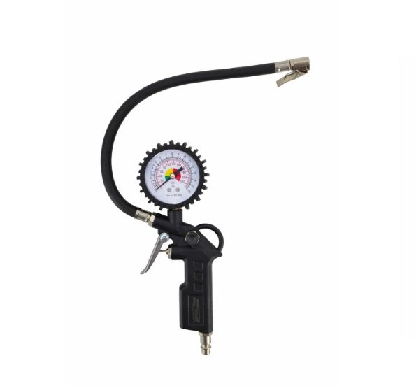 Dækblæsepistol med trykmåler AWTools AW10031