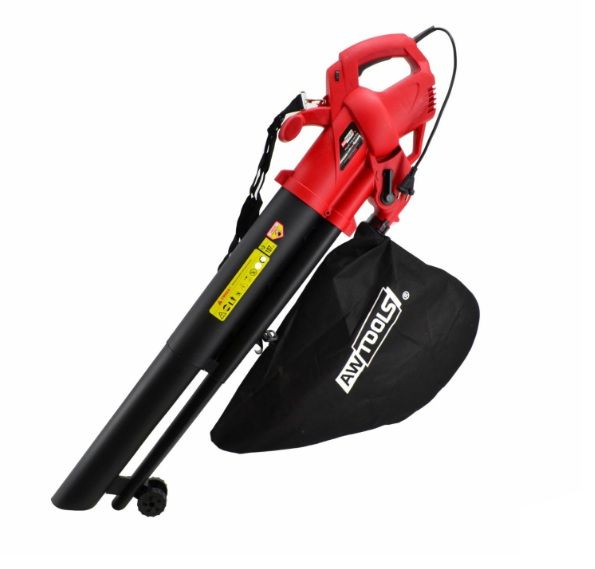 Elektrisk løvsuger/løvblæser AWTools AW81000; 3200 W
