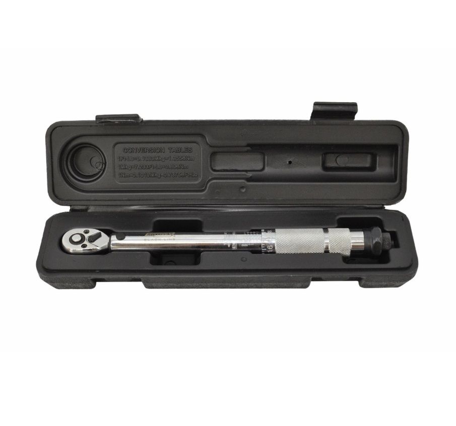 1/4'' Momentnøgle AWTools AW39402BL; 5-25 Nm