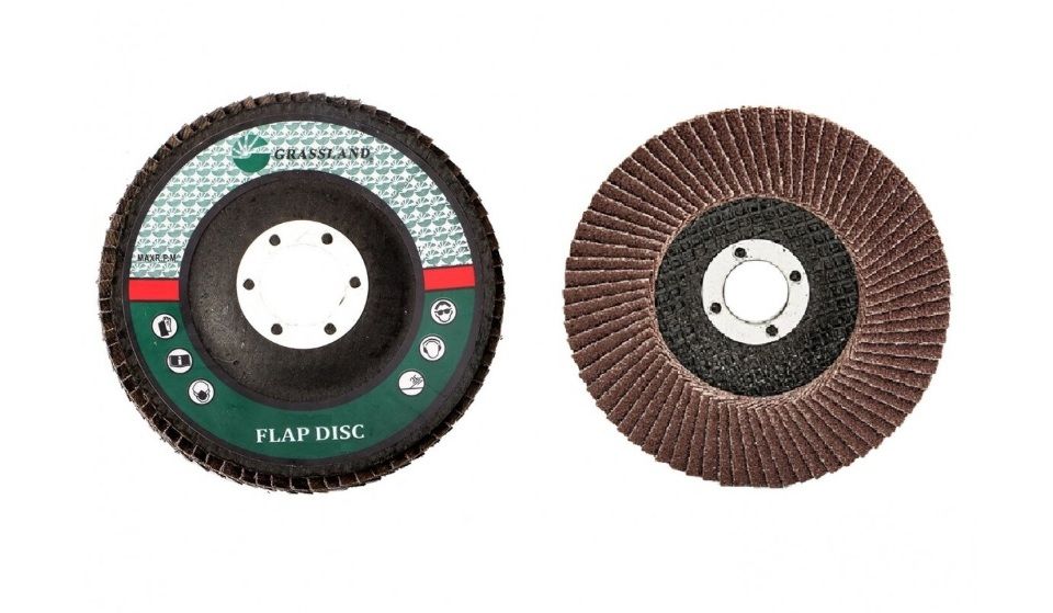 Fanformet slibeskive Grassland FA12540; 125x22,2 mm; P40