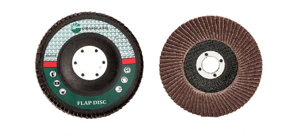 Fanformet slibeskive Grassland FA12560; 125x22,2 mm; P60
