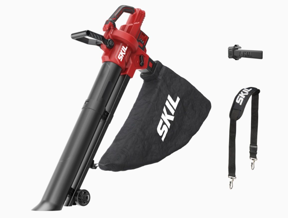 Akku løvblæser/løvsuger Skil 0350 CA; 2x20 V (uden batteri og oplader)