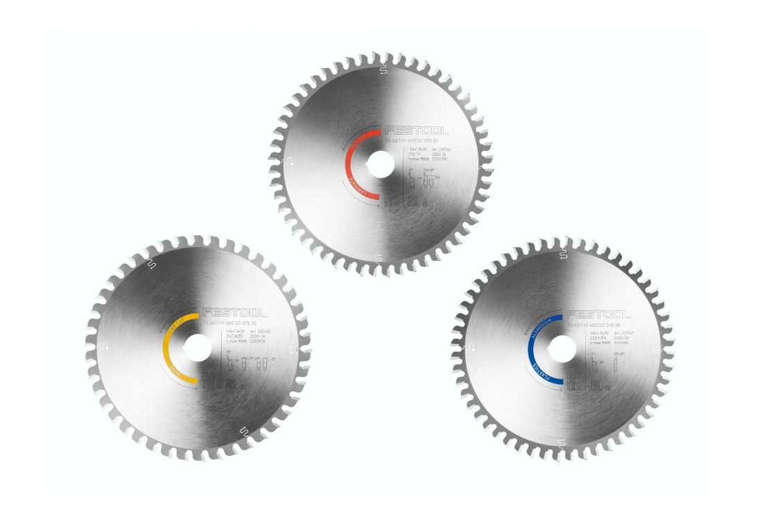 Skæreplader Festool 578568; 168x20x1,8 mm; Z42/Z52; -5°/10°; 3 stk.