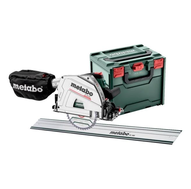 Rundsav Metabo KT 66 BL; 1200 W + føringsskinne