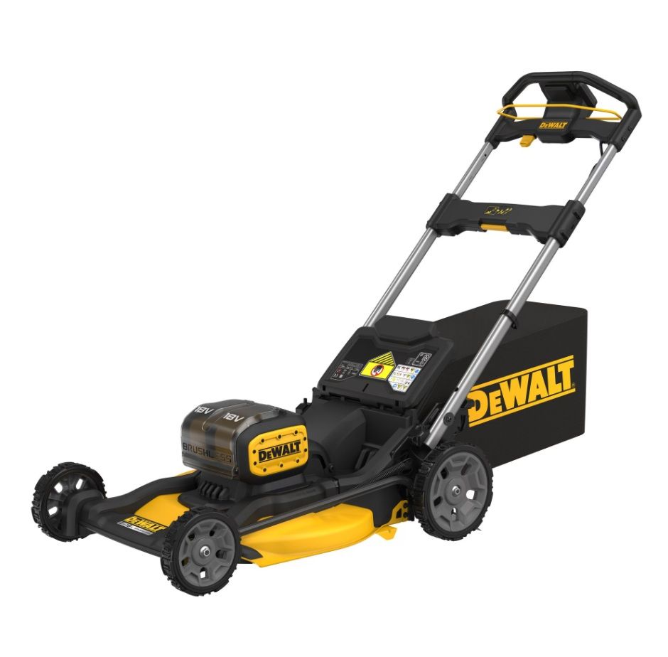 Akku plæneklipper DeWalt DCMWP134N; 2x18 V (uden batteri og oplader)