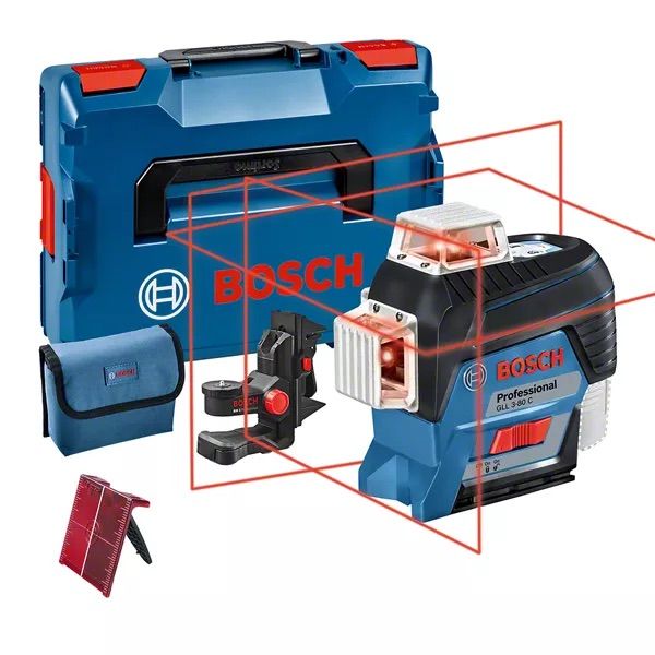 Linjelaser Bosch GLL 3-80 C (uden batteri og oplader)