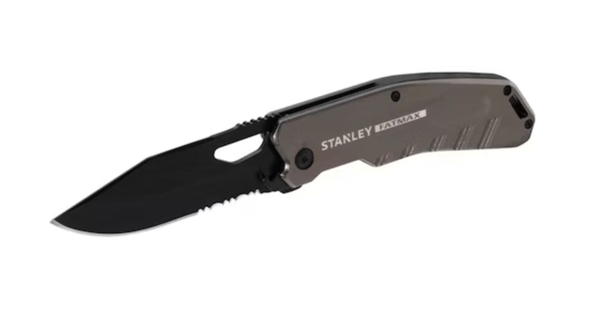 Kniv FATMAX Premium hooked med hakket knive