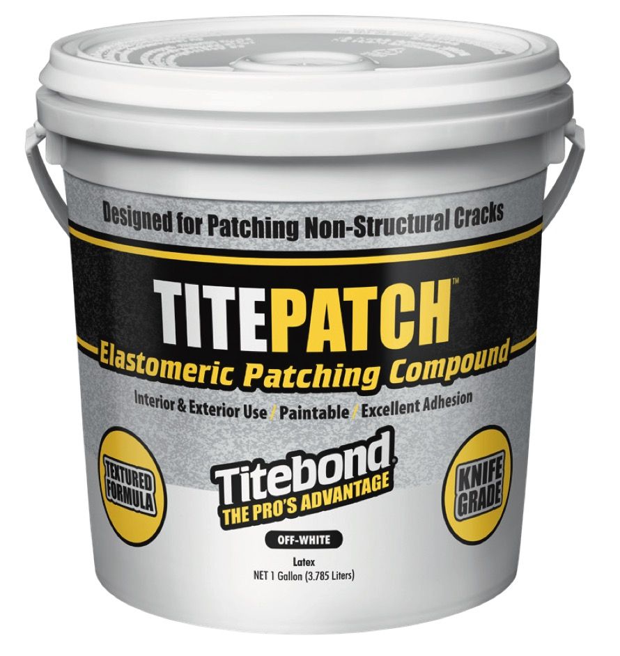 Tætningsmiddel til indendørs og udendørs arbejde Titebond TitePatch 5376; 3,785 l