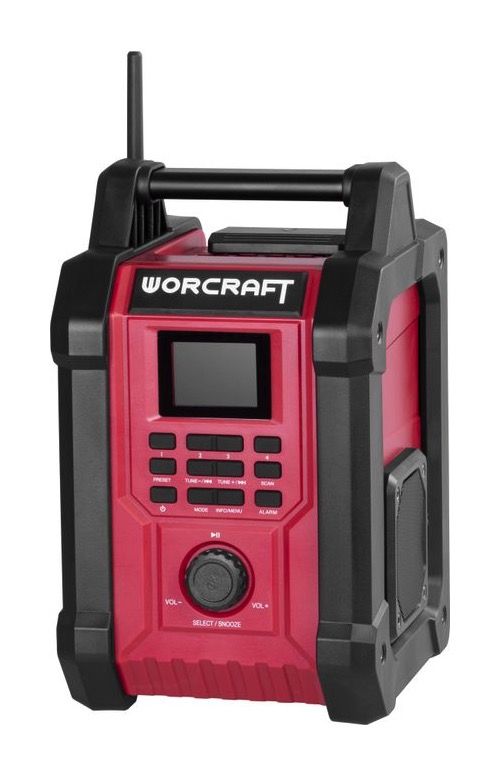 Radio Worcraft CBTS-S20LiH; 20 V; 1x4,0 Ah batt.