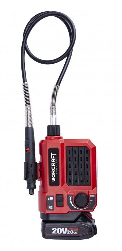 Kværn Worcraft CEMG-S20Li; 20 V; 1x4,0 Ah batt.