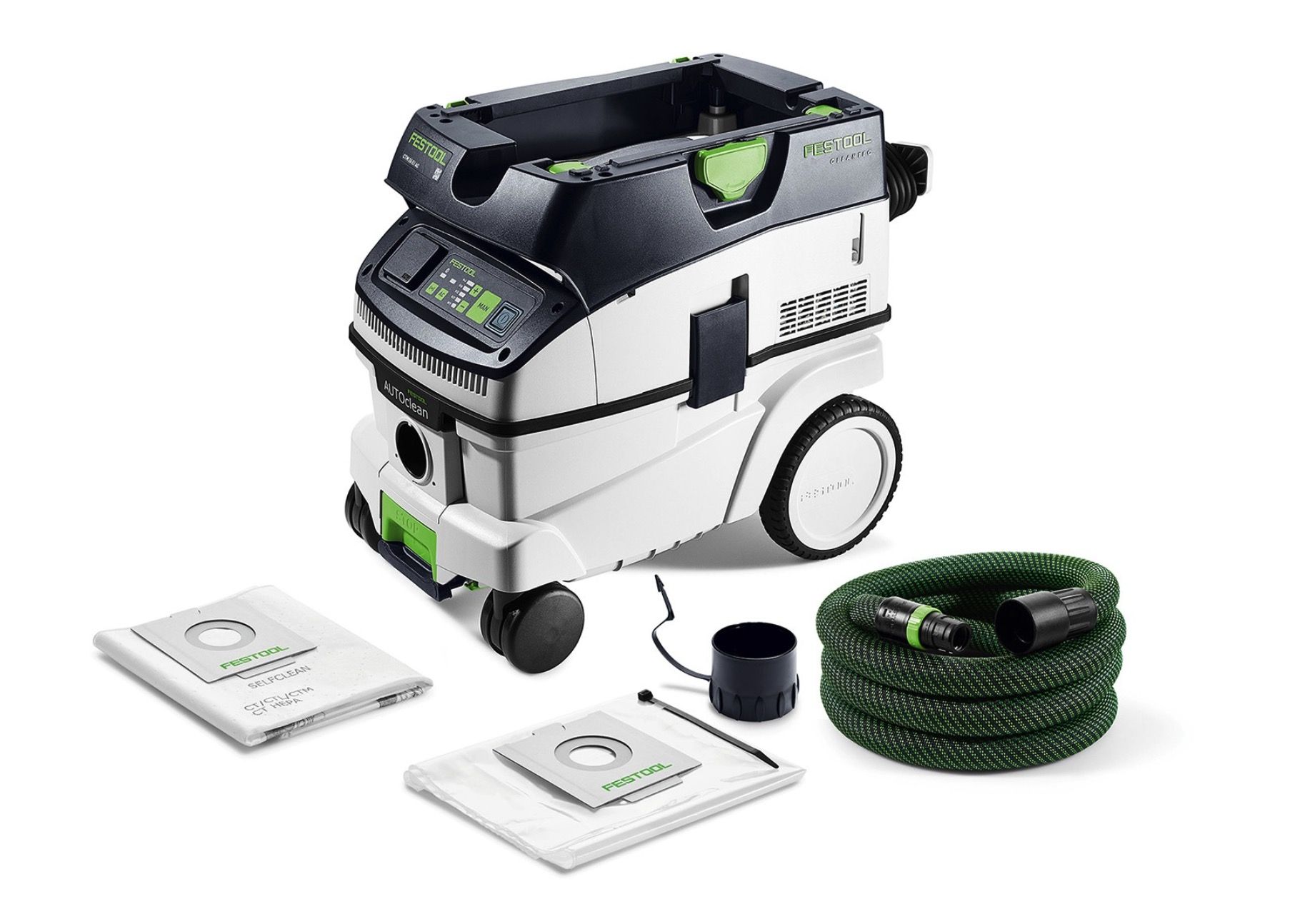 Bærbar støvsuger Festool CLEANTEC CTM 26 EI AC; 1200 W