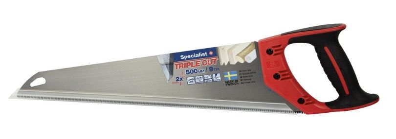 Håndsager Specialist+ TRIPLE CUT; 500 mm; Til træ