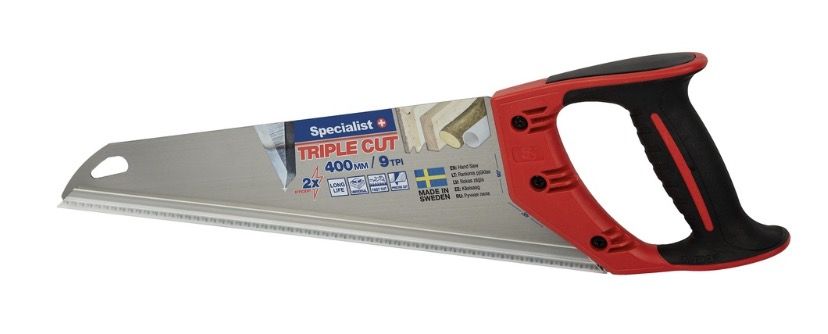 Håndsager Specialist+ TRIPLE CUT; 400 mm; Til træ
