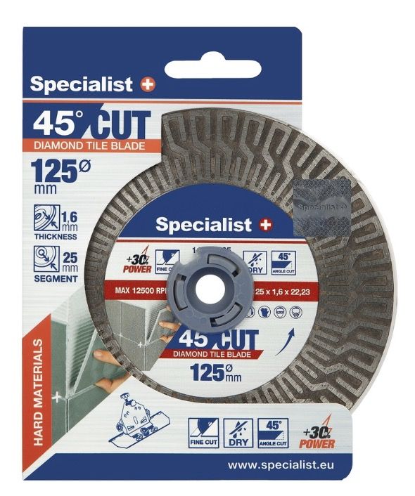 Diamantskæreskive Specialist+ 11/2-5125; 125 mm