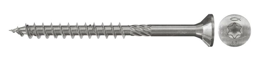 Træskrue Fischer FPF-ST P; 5,0x40 mm; TX20; 200 stk.
