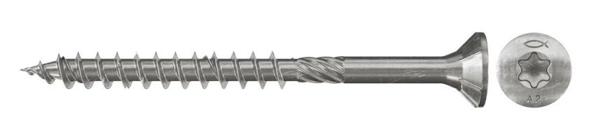 Træskrue Fischer FPF-ST P; 4,0x45 mm; TX20; 200 stk.
