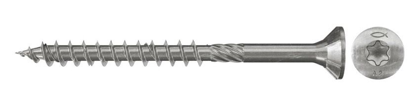 Træskrue Fischer FPF-ST P; 6,0x40 mm; TX30; 200 stk.