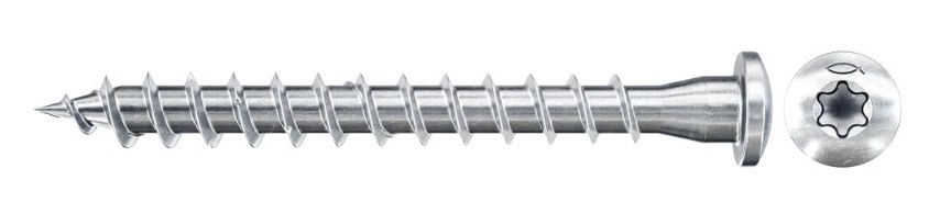 Træskrue Fischer FPF-PT ZPF; 5,0x40 mm; TX20; 200 stk.