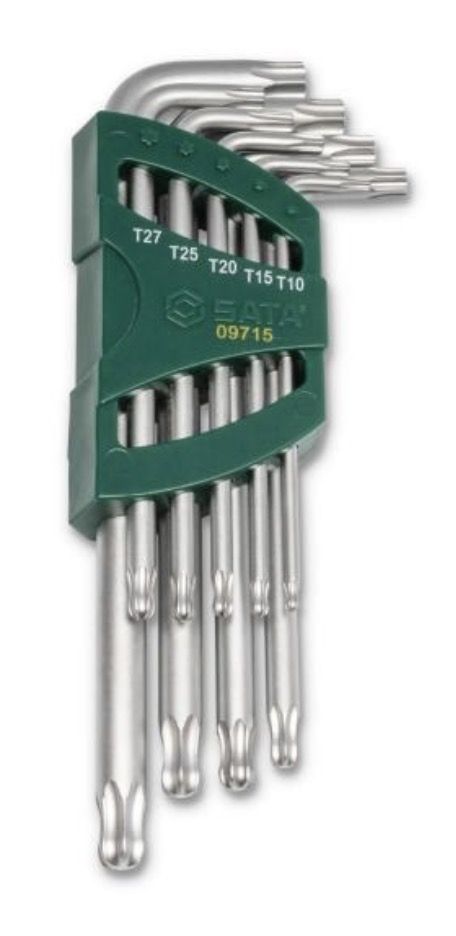 Fastnøkkelsett Sata ST09715; 9 stk.