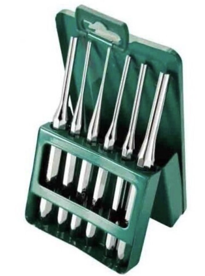 Mejsler sæt Sata S09162; 2-8 mm; 6 stk.