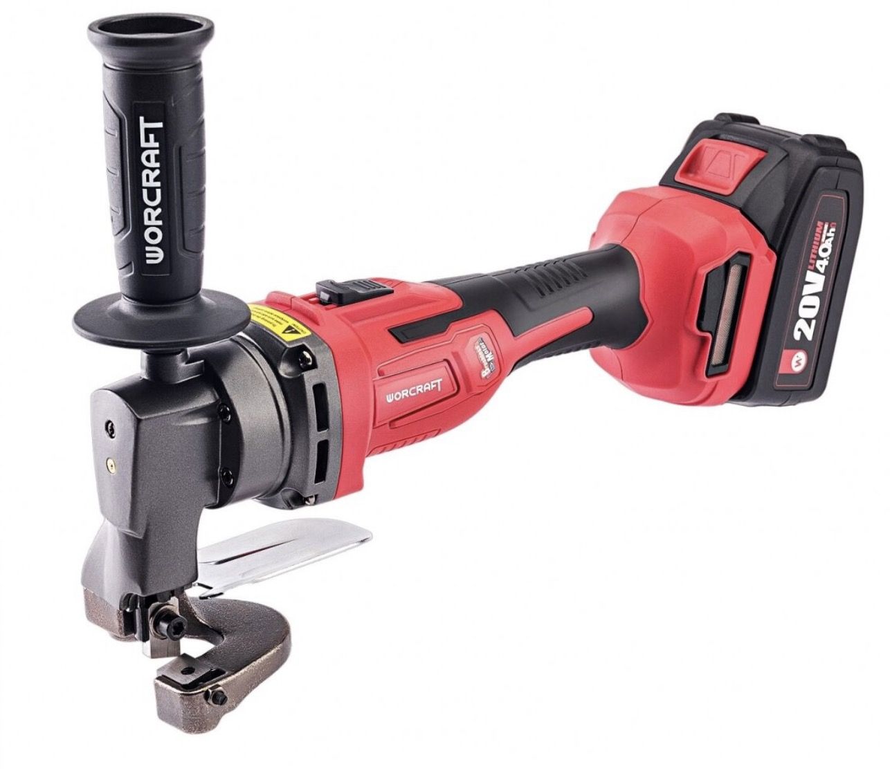 Trådløse tynde metalarkskærer Worcraft CHMS-S20LiB; 20 V; 1x4,0 Ah batt.