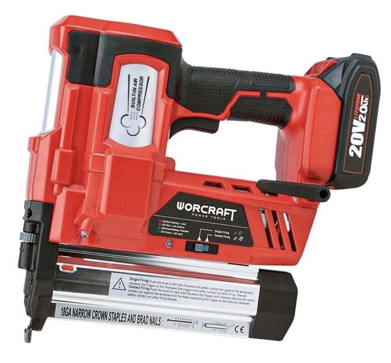 Trådløs ledningsnet Worcraft CNS-S20LiH; 20 V; 1x4,0 Ah batt.