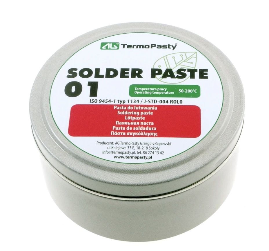 Lodningspasta AG TermoPasty 01; 100 g