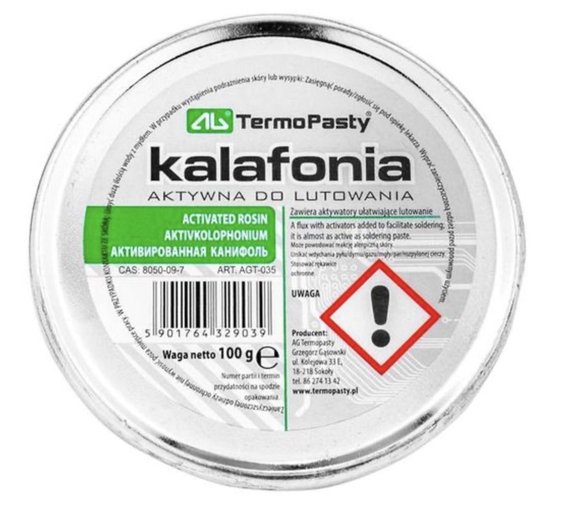 Lodningspasta AG TermoPasty AGT-035; 100 g