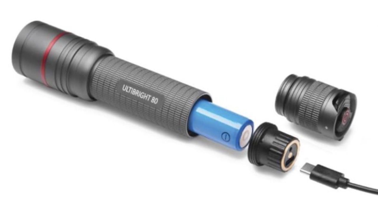 Lommelygte Emos P3180; 3,7 V; 1x2,6 Ah batt.