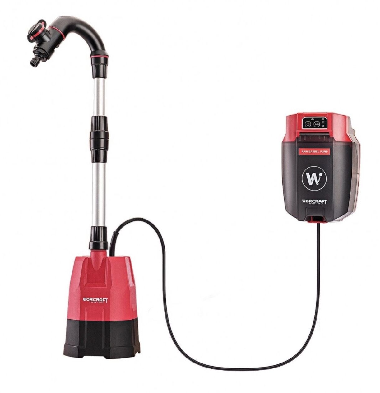 Vandpumpe Worcraft CRWPS20Li; 20 V; 1x4,0 Ah batt.