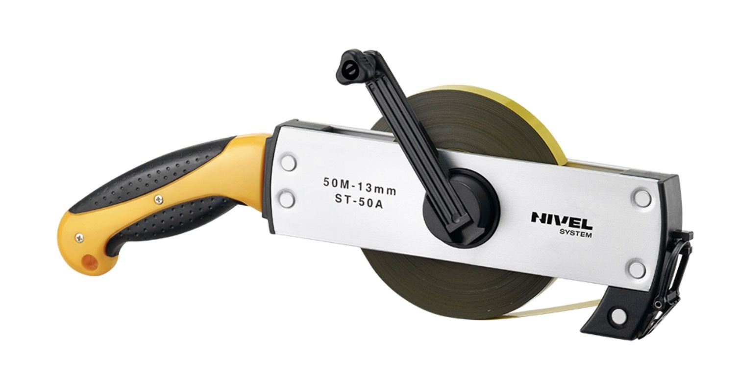Målebånd Nivel System ST-50AG; 50 m