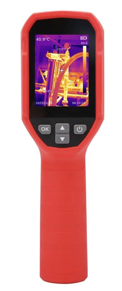 Infrarød termometer UNI-T UTi716S; 3,6 V; 1x2,6 Ah batt.