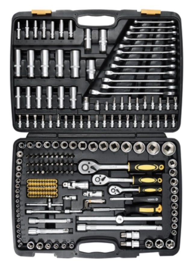 Værktøjssæt Vorel 58700; 216 stk.