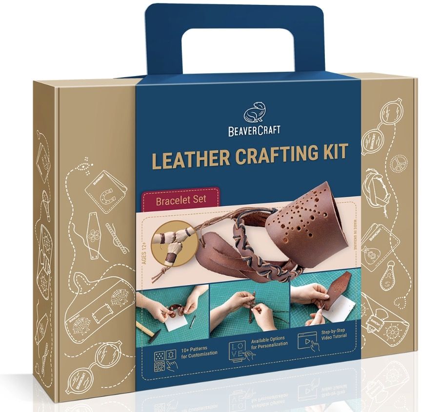 Sett BeaverCraft DIY-L-BRACELETS