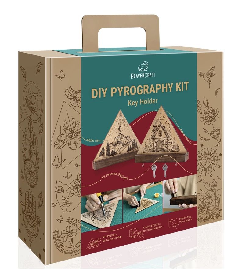 Sett BeaverCraft DIY-P-KEY-HOLDER