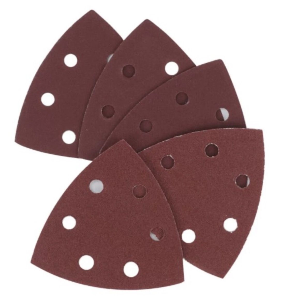 Sandpapir til deltasliber Cortex 31410; 94x94 mm; P80; 5 stk.