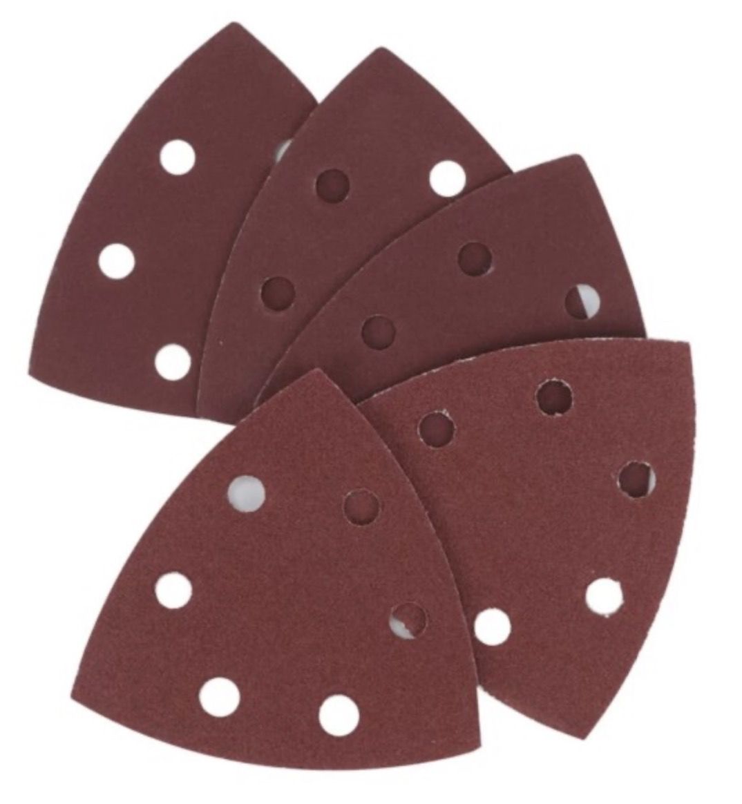 Sandpapir til deltasliber Cortex 31411; 94x94 mm; P100; 5 stk.