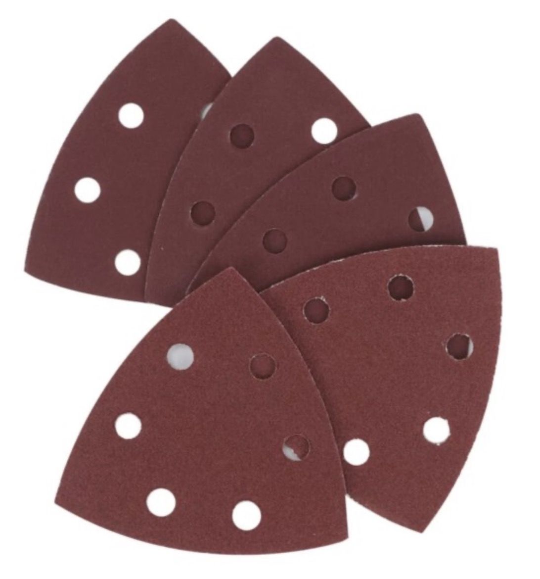 Sandpapir til deltasliber Cortex 31414; 94x94 mm; P180; 5 stk.