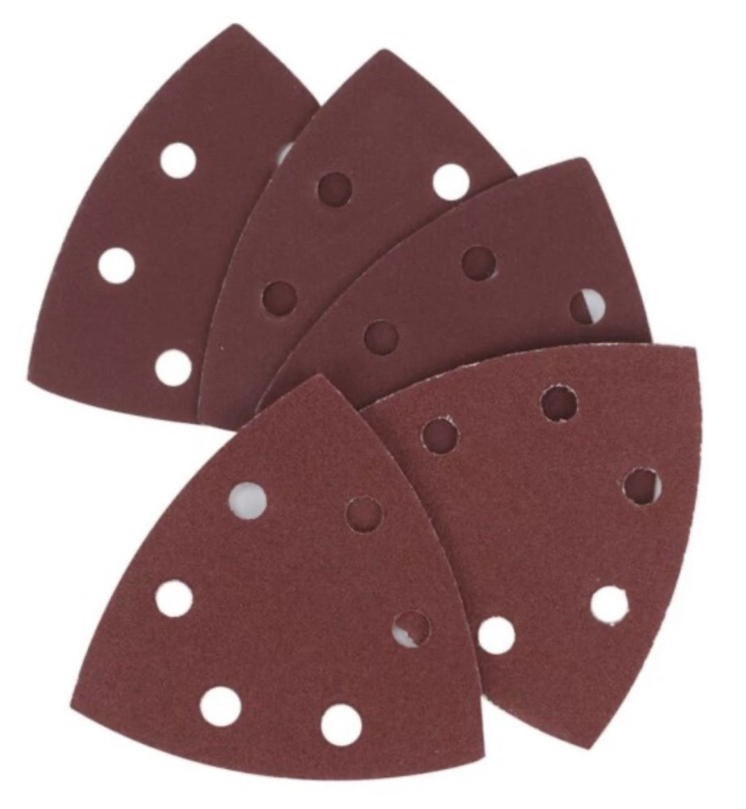 Sandpapir til deltasliber Cortex 31413; 94x94 mm; P150; 5 stk.