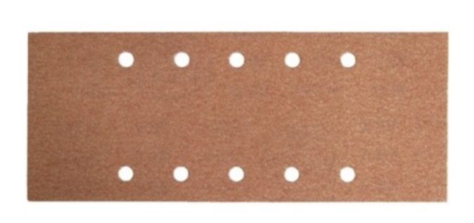 Sandpapir til kredsløbssander Cortex 31417; 115x230 mm; P80; 5 stk.