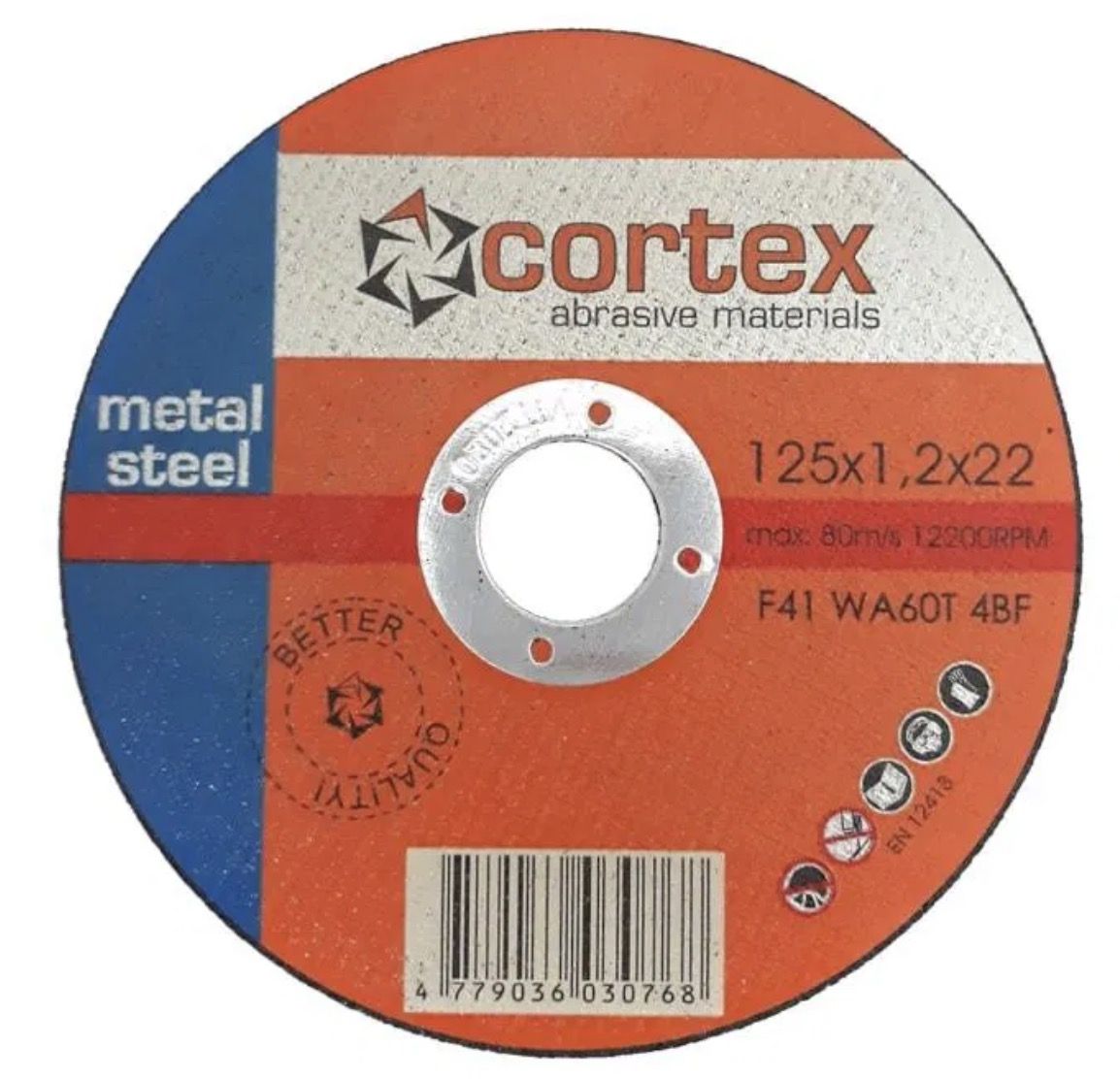 Skæreskive Cortex 14096; 125x1,2x22 mm