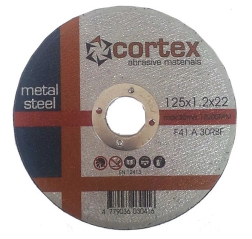 Skæreskive Cortex 18203; 125x1,2x22,2 mm