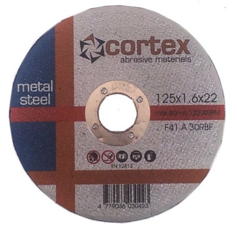 Skæreskive Cortex 18204; 125x1,6x22,2 mm