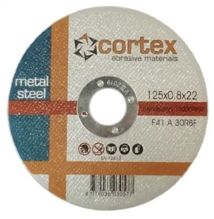 Skæreskive Cortex 18211; 125x0,8x22,2 mm