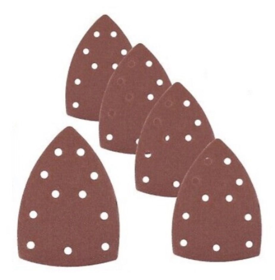 Sandpapir til deltasliber Cortex 35232; 100x150 mm; P80; 5 stk.