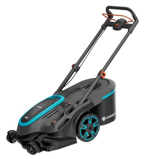 Akku plæneklipper Gardena PowerMax Duo 46/36V P4A; 18 V; 2x4,0 Ah batt.