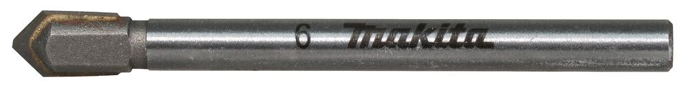 Bor til glas Makita D-78433; 6x58 mm