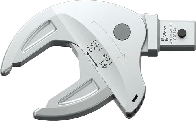 Hoved for momentnøgle Wera 7880 Joker 3XL; 32-41 mm; 14x18 mm