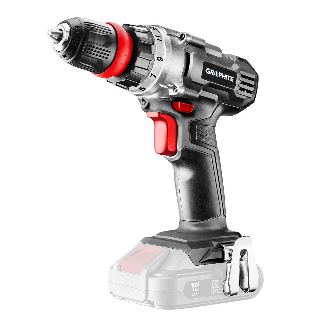 Akku. skruetrækker Graphite 58G022; 18 V (uden batteri og oplader)