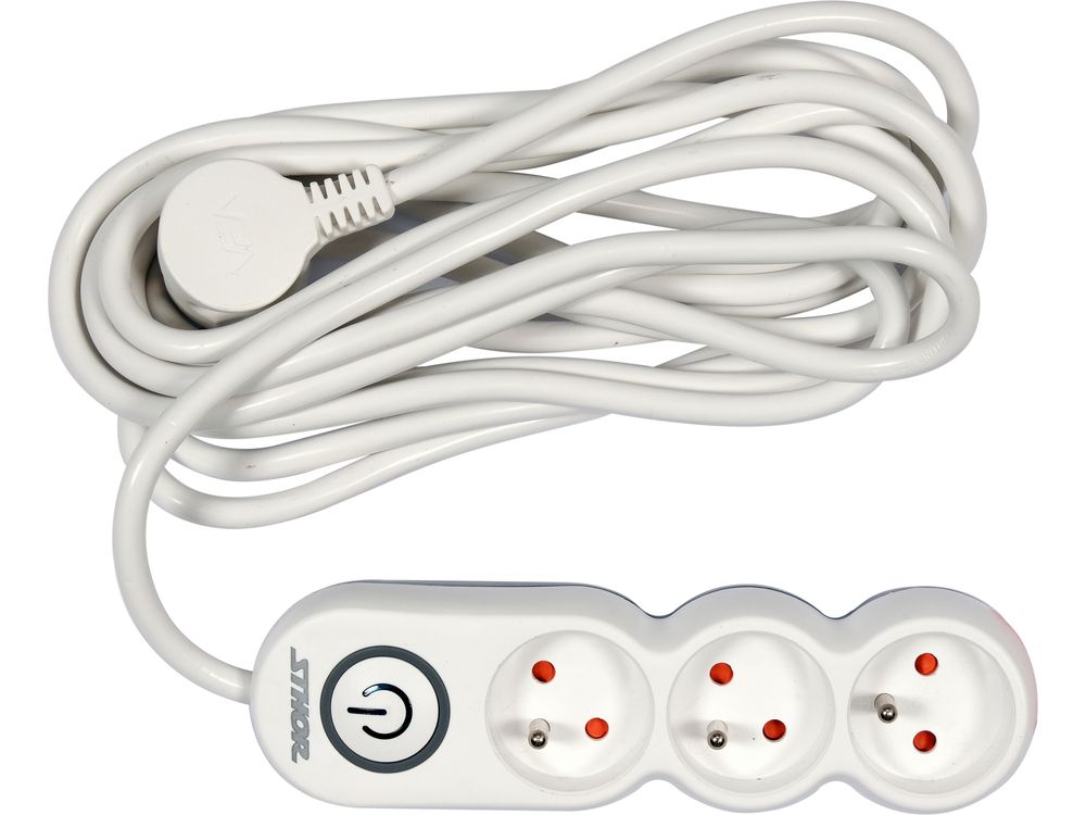 Forlængerledning Sthor 72352; 3Gx1,5 mm²; 5 m